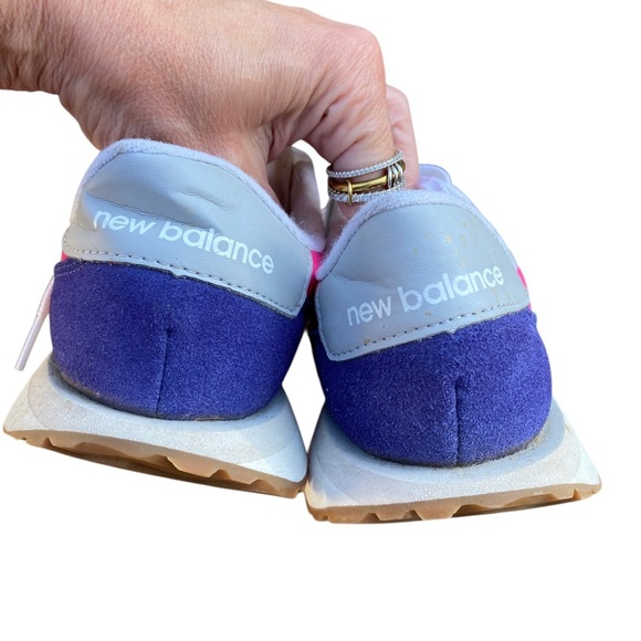 New Balance 237 Women's Sneakers in Pink and Purple - Picture 4 of 6